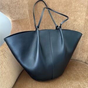 Sezane Black Mara Bag Tote.